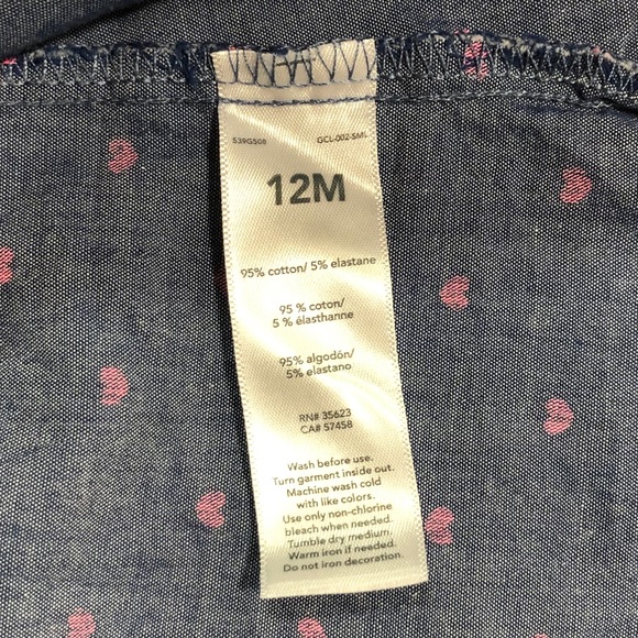Carter’s Shirt Size12M - Picture 4 of 4